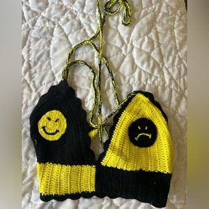 Crochet crop top. Size XL. I typically wear a Small in tops. Worn once.